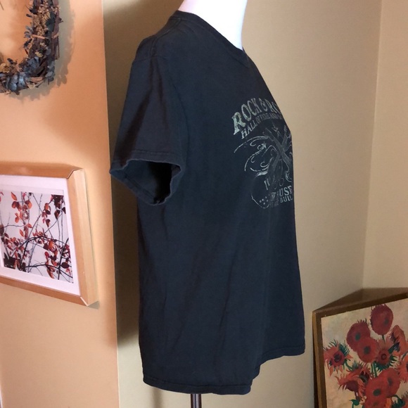 VTG Rock-N-Roll Hall of Fame AUTHENTIC Size Medium Tee The House That Rock Built - Picture 3 of 12